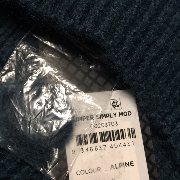 City Chic Simply Mod Sweater in Alpine New With Tags Size Small/16 - Picture 11 of 11